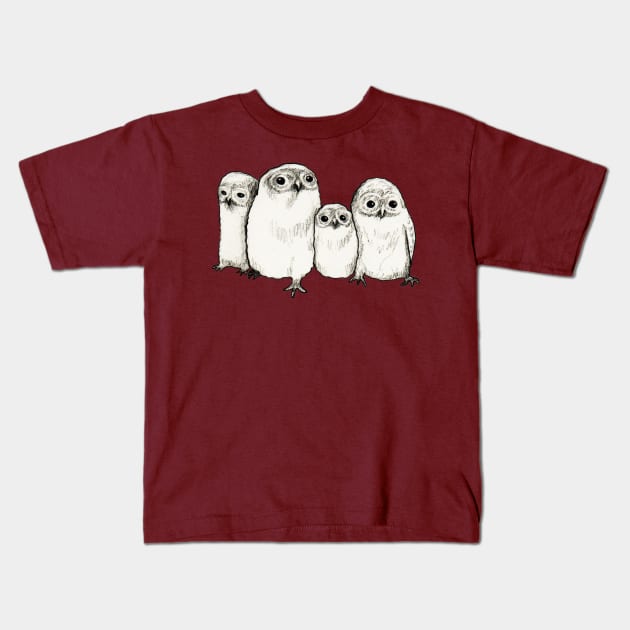 Owlets Kids T-Shirt by Sophie Corrigan